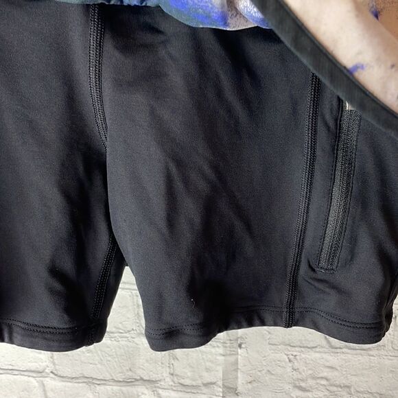 Lululemon Speed Squad Skirt Milky Way Biker Shorts Extended Liner Skort 4 - Picture 7 of 12